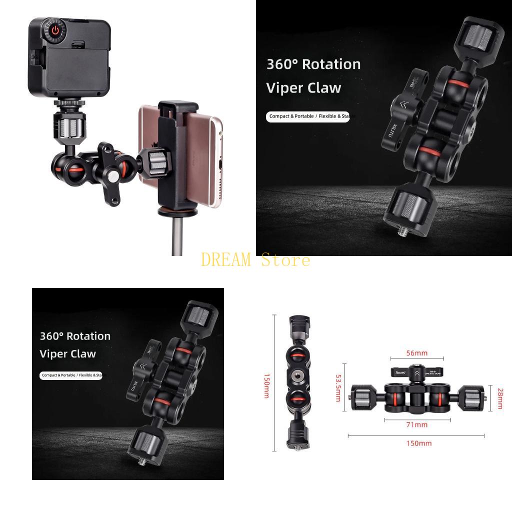 Monitor Arm Single - Suporte articulado para câmera com cabeças