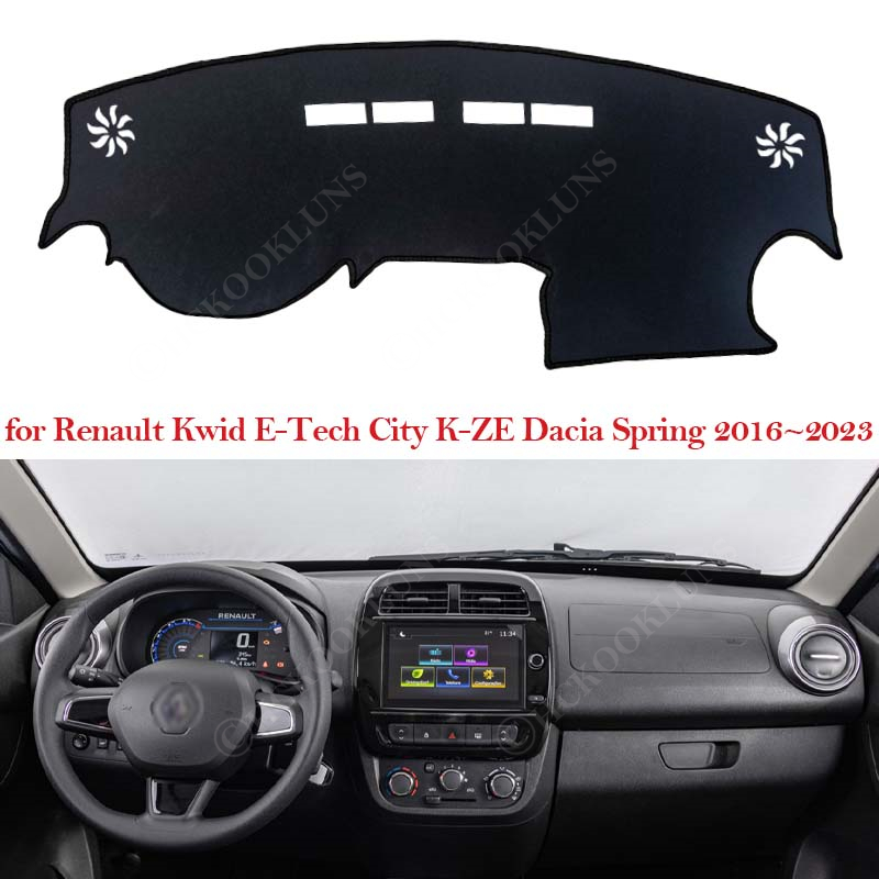 Tech Accessories Dacia - Dashboard Board Mat para Renault Kwid,