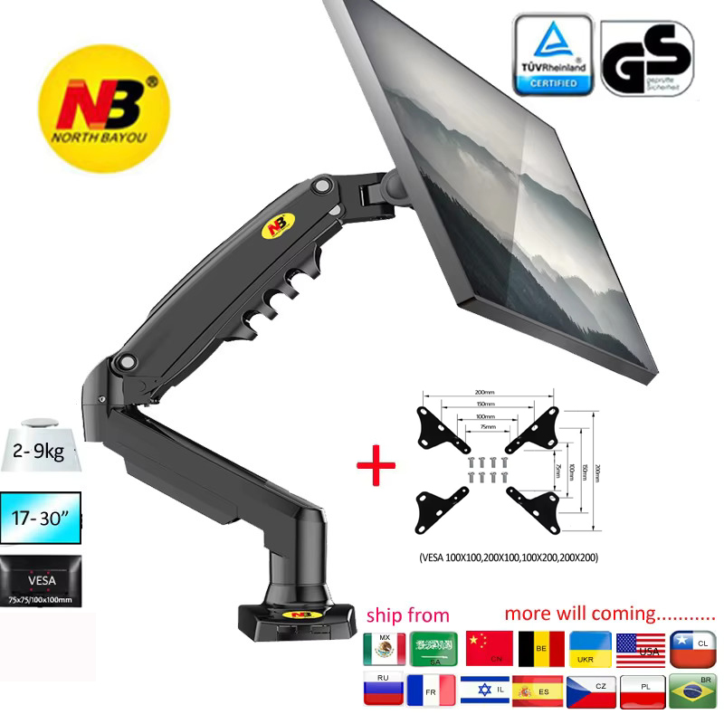 Monitor Arm Single - NOVO Suporte de Monitor LED LCD