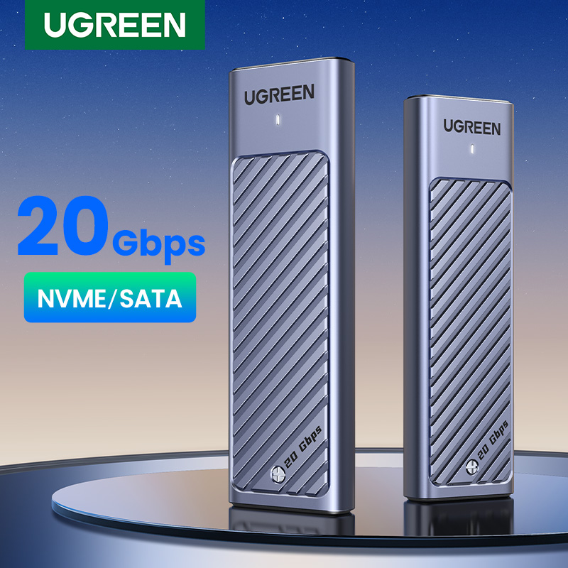 Portable Ssd Enclosure - Gabinete Externo UGREEN M.2 NVMe/SATA SSD