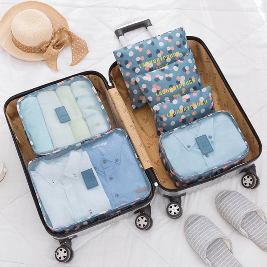 Tech Accessories Travel Bag - 6 pçs organizador de viagem sacos