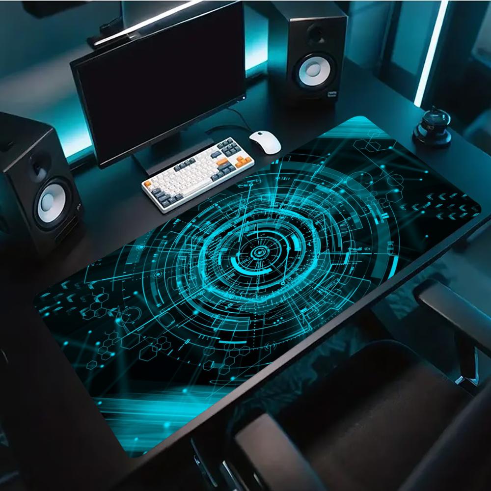 Tech Accessories For Home Office - Mousepad Grande para Jogos com Padrão