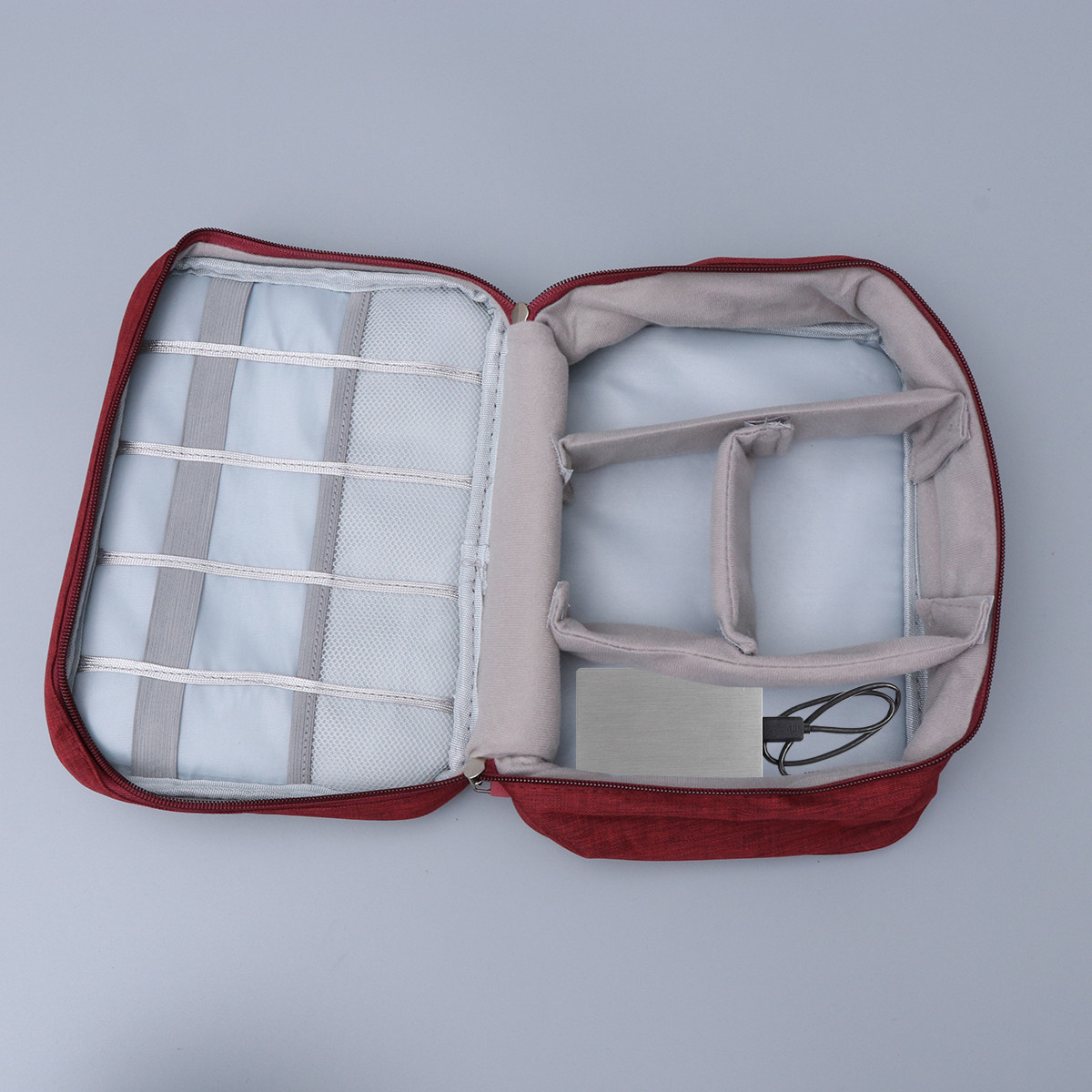 Tech Accessories Travel Case - Bolsa de Armazenamento para Viagem, Organizador