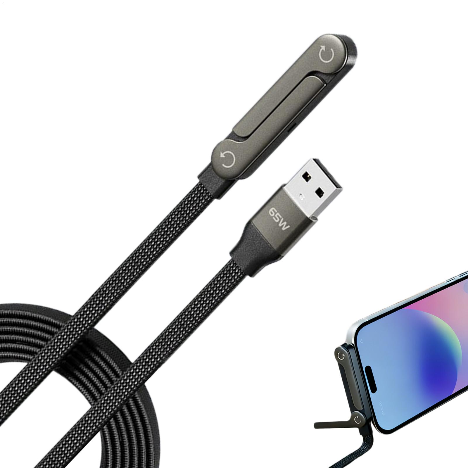 Tech Accessories For Home Office - Cabo Carregador Invisível 2 em 1,