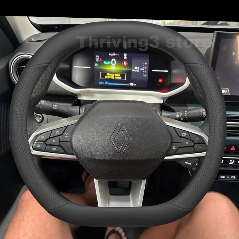 Tech Accessories Hub - Capa de Volante de Couro para