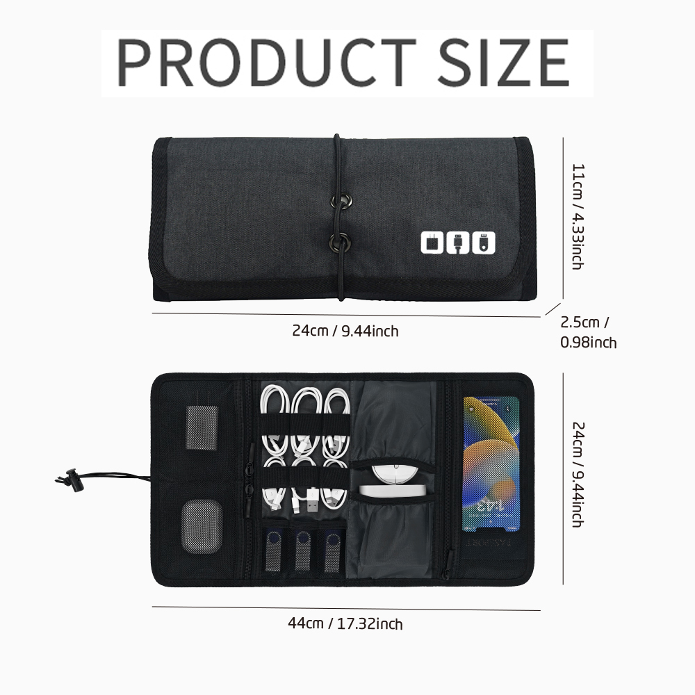 Bolsa Organizadora de Tecnolog - Tech Accessories For Home Office avaliação e preço