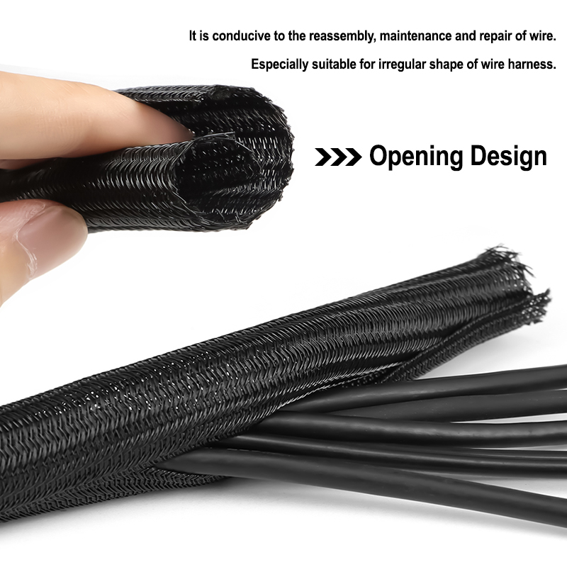 Capa de Cabo Trançada PET Pret - Cable Sleeve Neoprene avaliação e preço