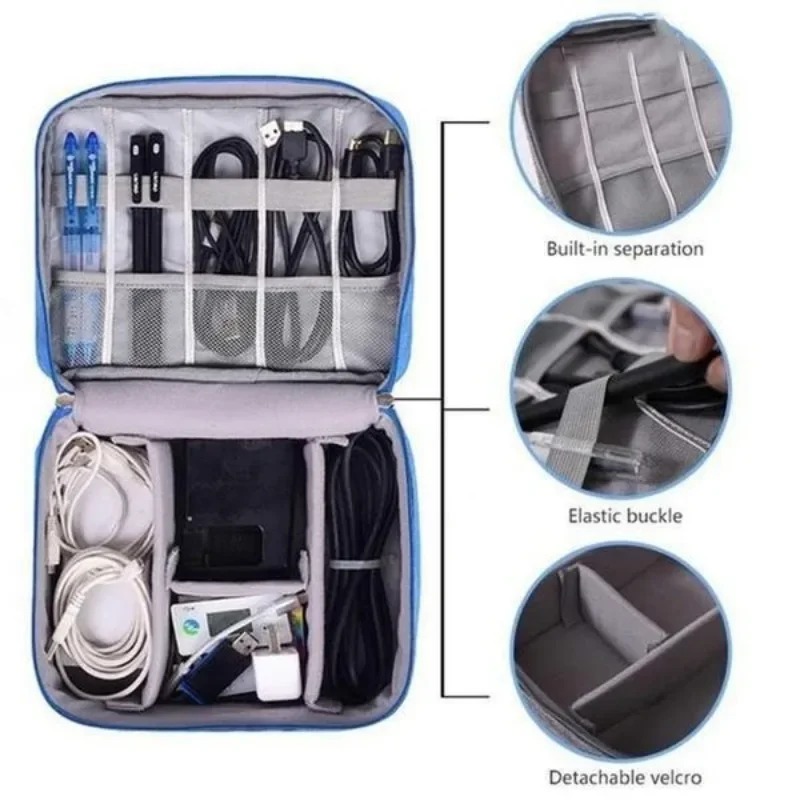 Organizador de Eletrônicos par - Tech Accessories Travel Case avaliação e preço