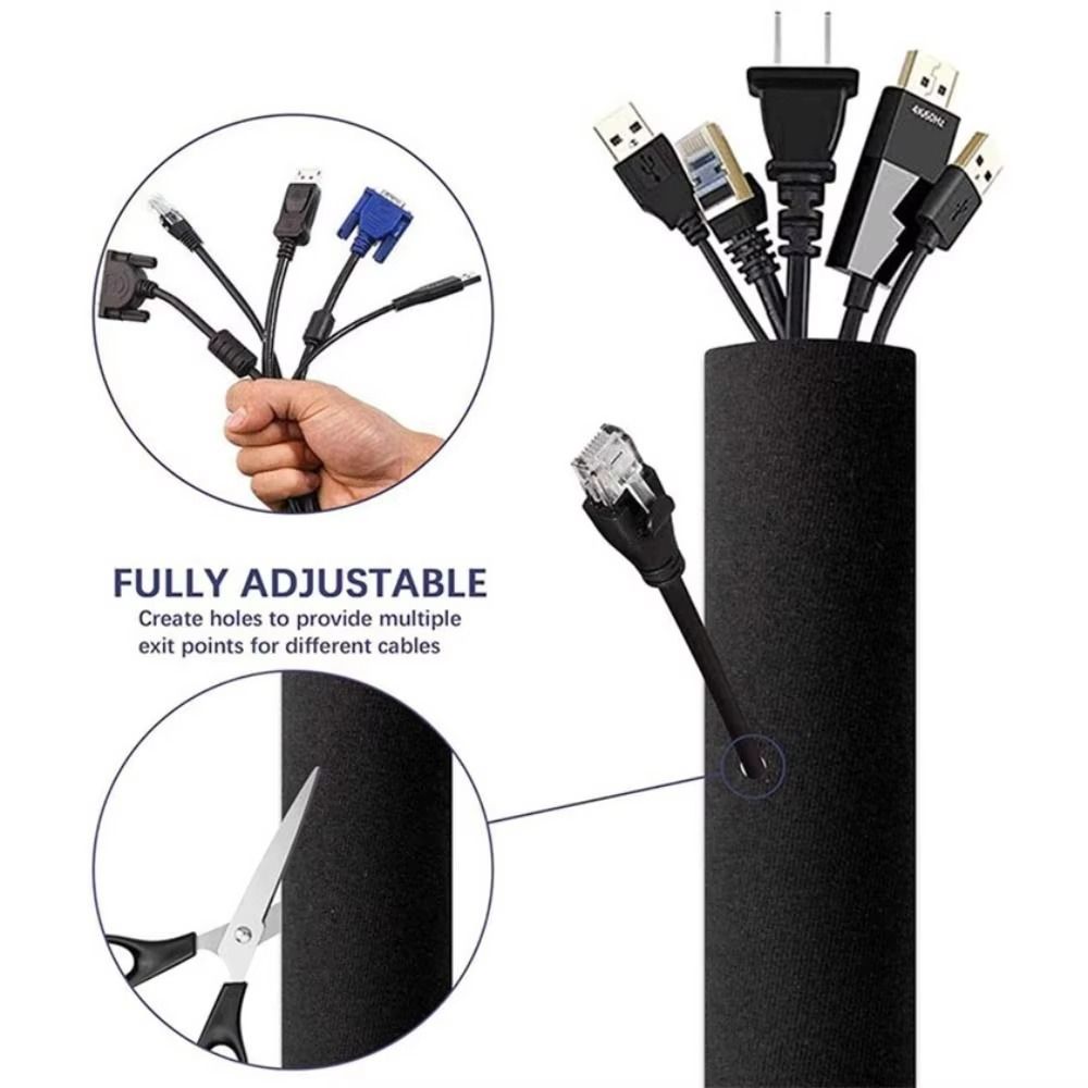 Organizador de Cabos de Dados  - Cable Sleeve Neoprene avaliação e preço