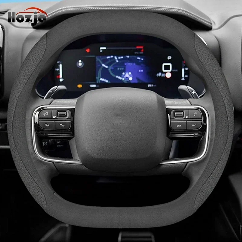 Leather Car Steering Wheel Cov - Tech Accessories Hub avaliação e preço