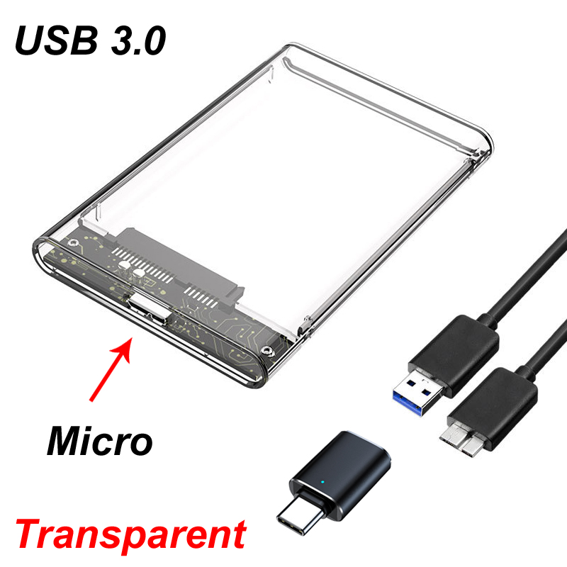 Capa Transparente para HDD, Ca - Portable Ssd Enclosure avaliação e preço