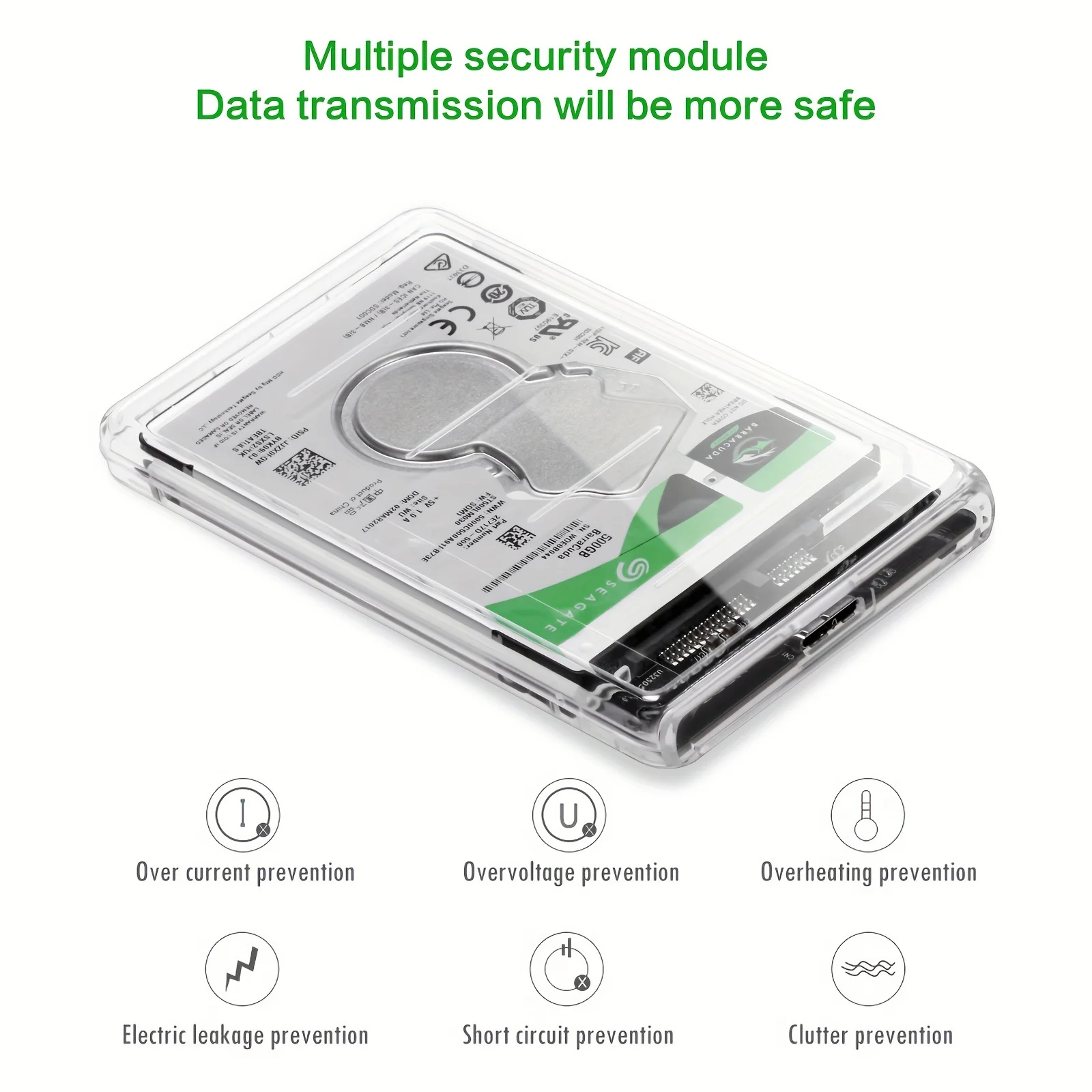 Caixa Transparente para HDD de - Portable Ssd Enclosure avaliação e preço