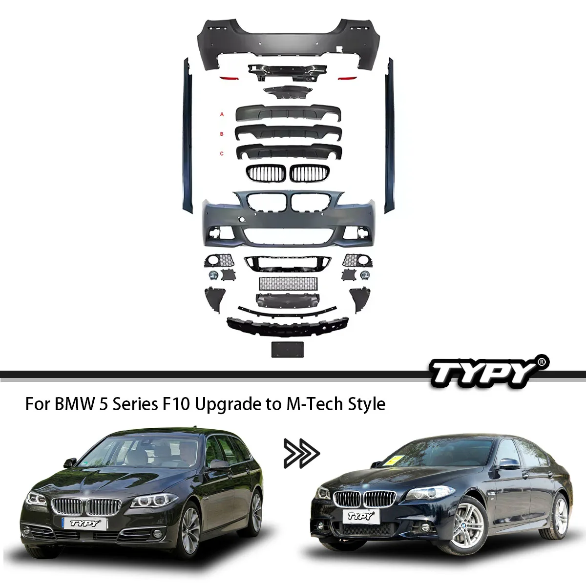 Kits de corpo para bmw série 5 - Tech Accessories Designer avaliação e preço
