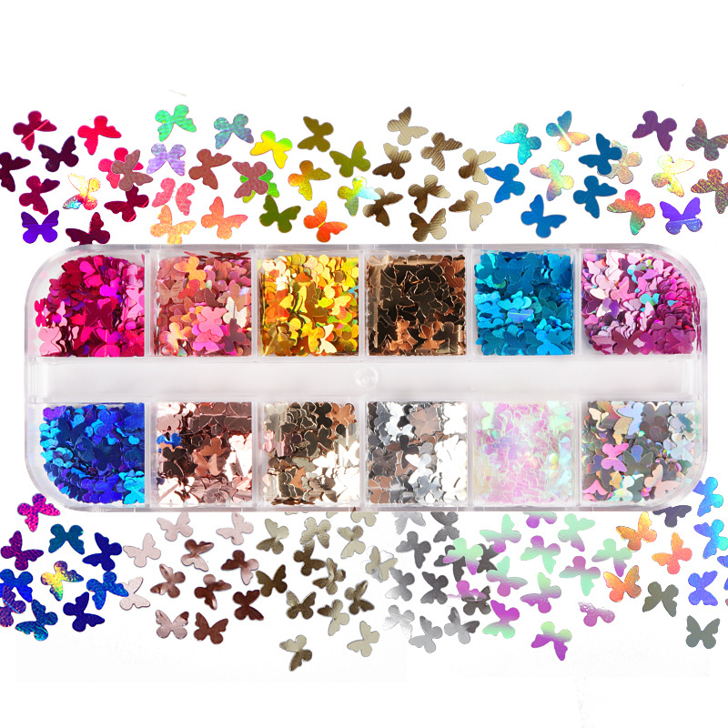 Butterfly Glitter Eyelash Exte - Vet Tech Accessories avaliação e preço