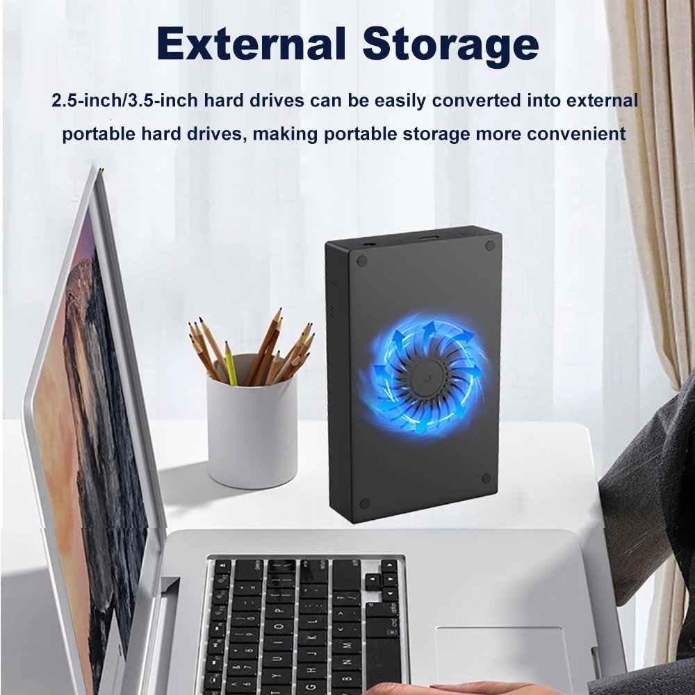 2.5/3.5 polegada hdd caso sata - Portable Ssd Enclosure avaliação e preço
