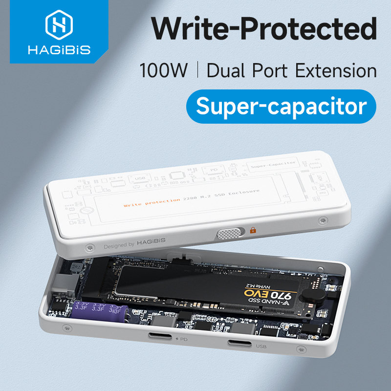Hagibis m.2 nvme ssd gabinete  - Portable Ssd Enclosure avaliação e preço